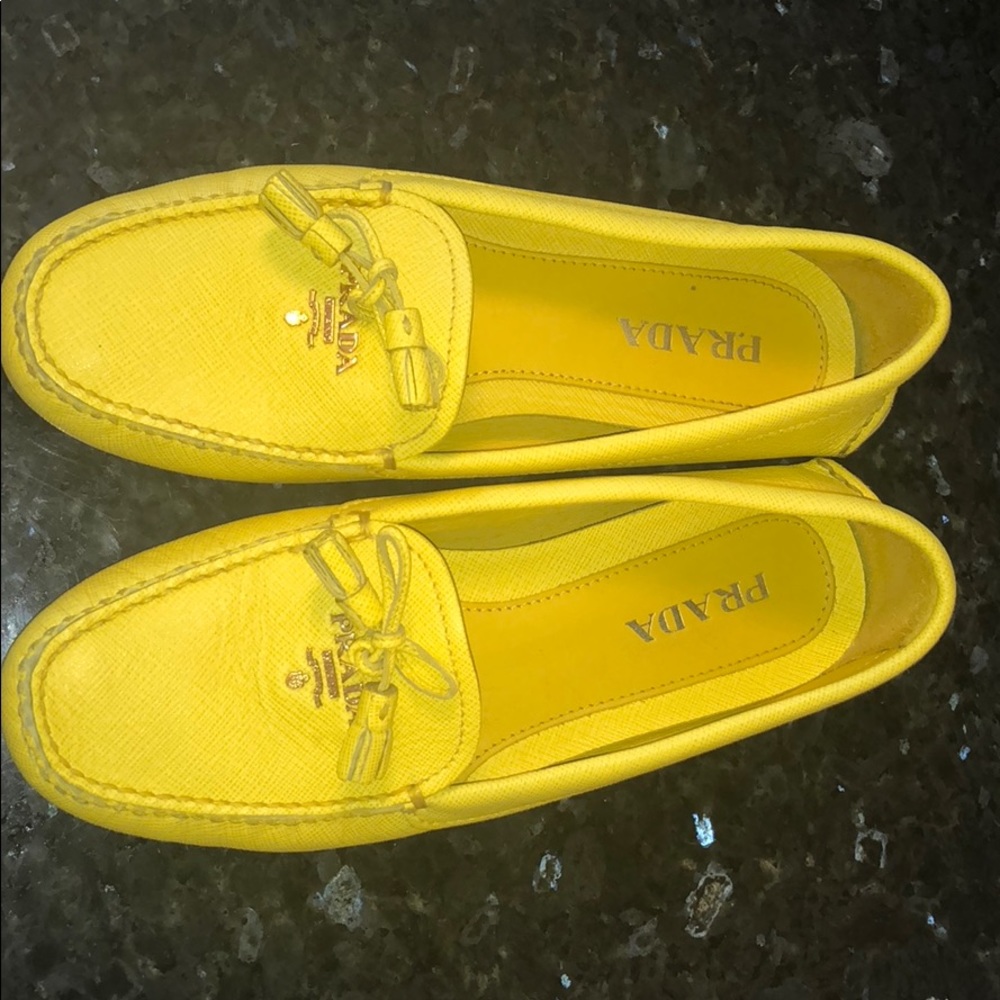 Prada women shoes size 36 (yellow)